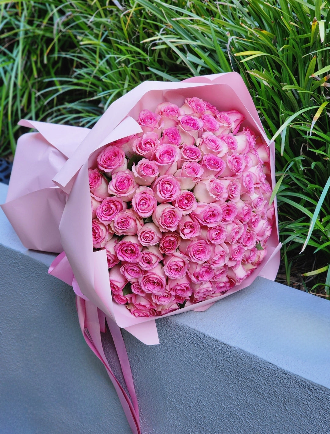 Pink Roses Bouquet